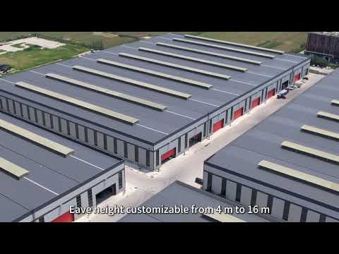 Laotie Steel Structure Factory Tour Video